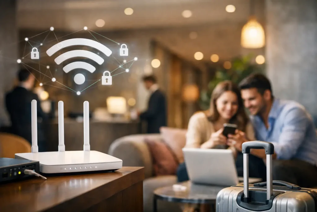 WLAN für Hotel: stabil, sicher, passend
