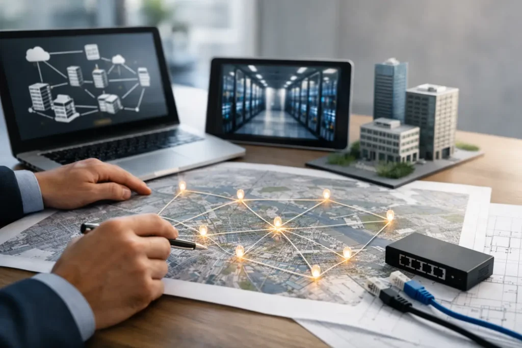 Netzwerkplanung für Firmenstandorte richtig angehen