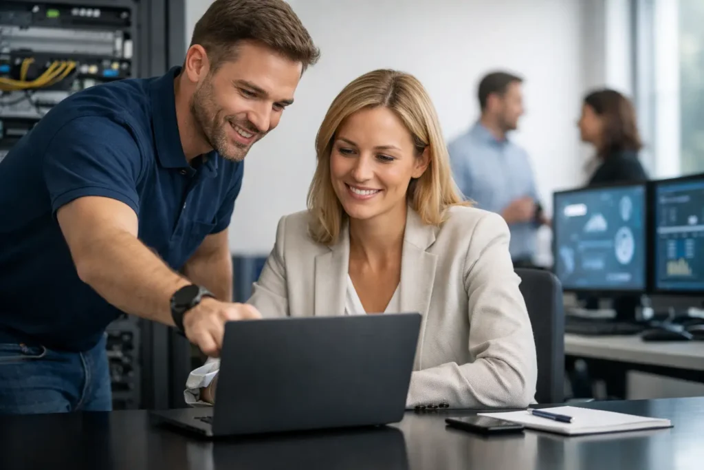 Wie funktioniert Managed IT im Unternehmen?