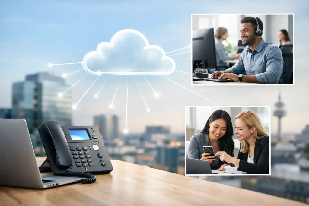 Cloud Telefonie für mehrere Standorte