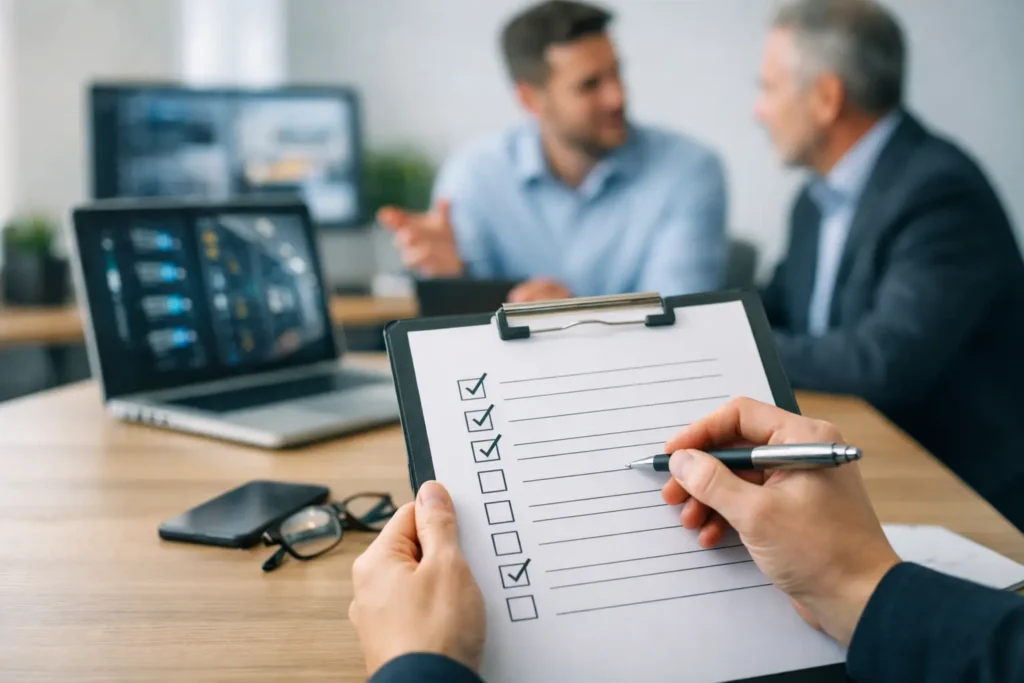IT-Service-Vertrag Checkliste für KMU