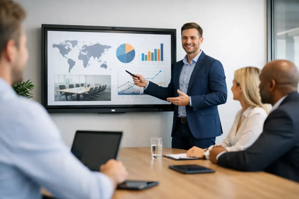 Interaktive Displays für den Konferenzraum kaufen