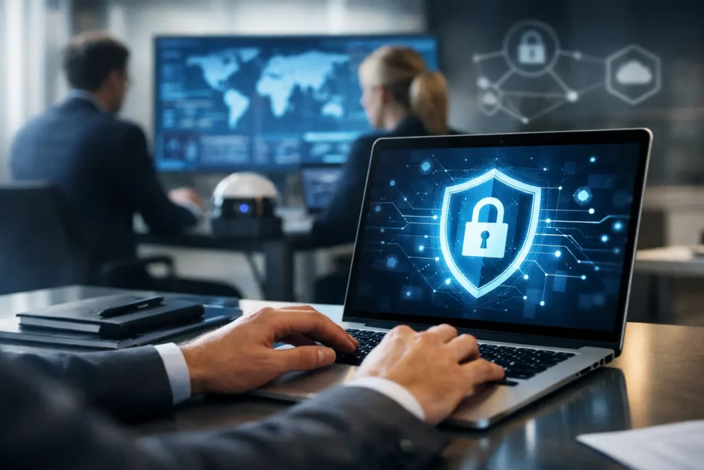 Cybersicherheit im Unternehmen verbessern