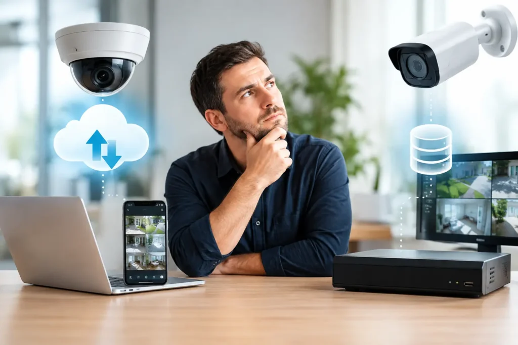 Videoüberwachung: Cloud oder Rekorder wählen?